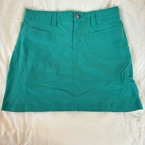 Athleta Teal Green Activewear Skort